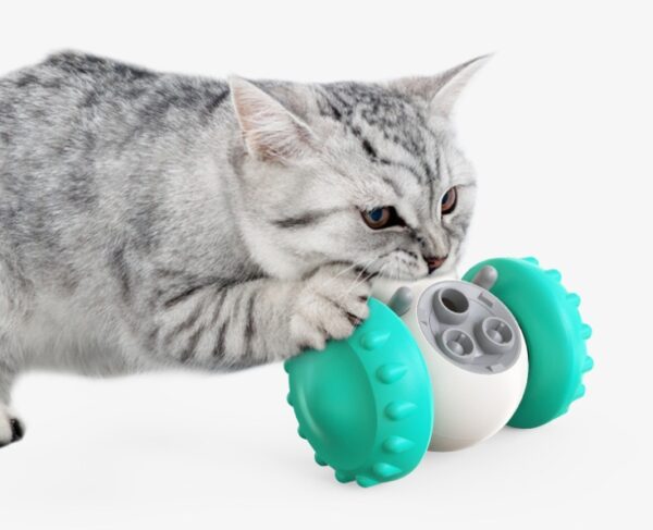Pet Feeding Toy – Interactive Slow Feeder Balance Car for Dogs & Cats - Image 3