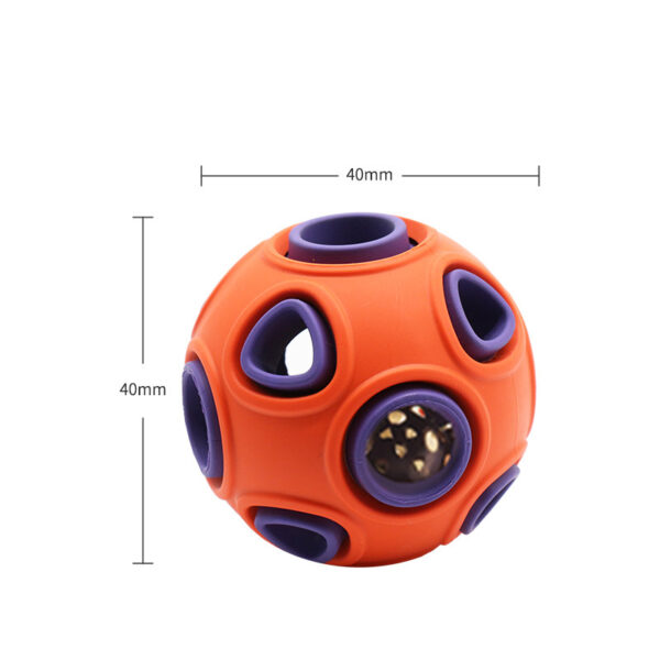 Luminous Dog Ball Toy – Sounding Rubber Chew Toy for Dogs - Image 5