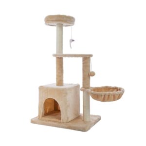 Wooden Cat Climbing Frame – Wear-Resistant, Simple Cat Tower