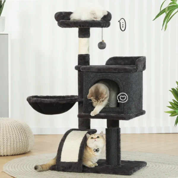 HOOPET Cat Tower – Climb, Scratch & Nap - Image 2