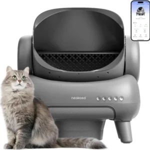 Smart Self-Cleaning Cat Litter Box – Neakasa M1 (App Controlled)