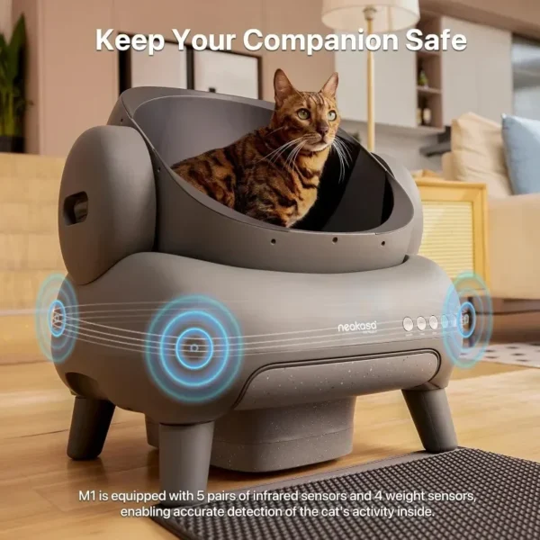 Smart Self-Cleaning Cat Litter Box – Neakasa M1 (App Controlled) - Image 6