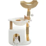Luxury Cat Furniture – Modern Solid Wood Cat Tree Tower