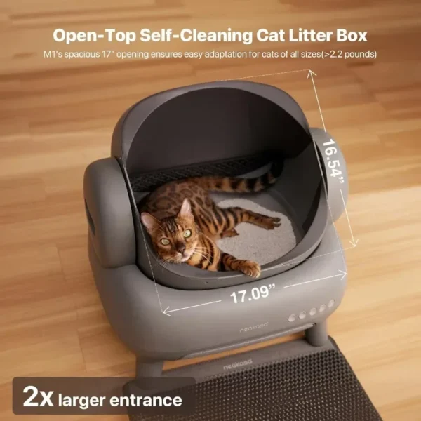 Smart Self-Cleaning Cat Litter Box – Neakasa M1 (App Controlled) - Image 3