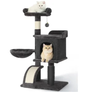HOOPET Cat Tower – Climb, Scratch & Nap