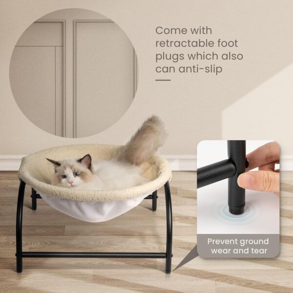 Hammock Cat Bed – Stable & Breathable Raised Pet Sleeper for Cats and Dogs - Image 3