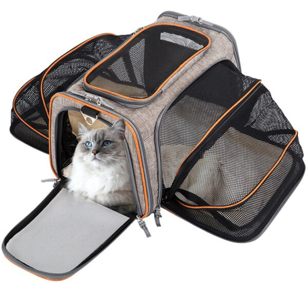 ✈️ Carrier for Cat – Airline Approved Expandable Travel Bag - Image 3