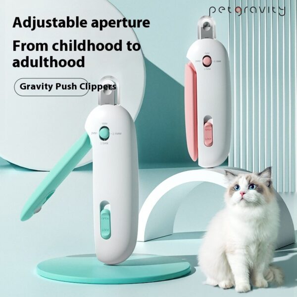 Cat Nail Scissors – Gravity Push Design - Image 10