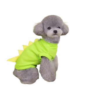 Polyester Cartoon Dog Clothes – Cute & Comfy