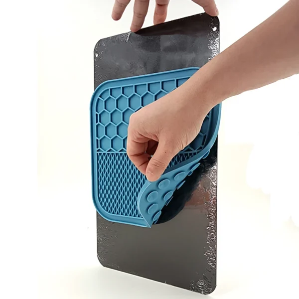 Pet Lick Mat with Suction – Slow Feeder, Anxiety Relief & Treat Dispenser - Image 12