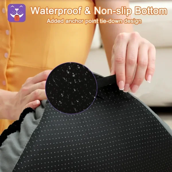 Deluxe Washable Dog Bed for Large Dogs - Image 4