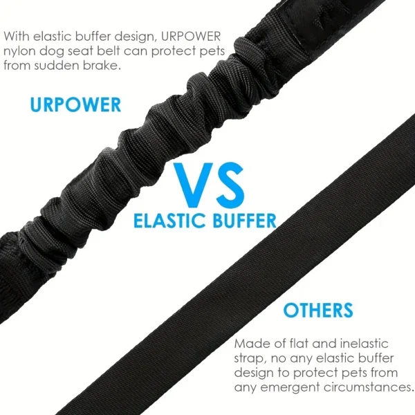 Adjustable Pet Car Seat Belt – Safety Harness Clip for Dogs & Cats - Image 3