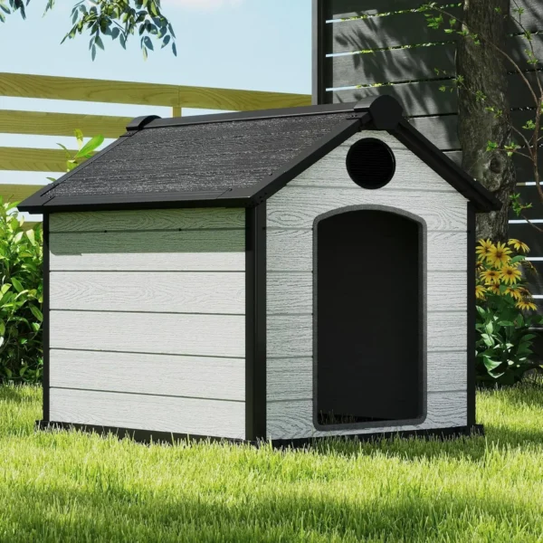 Weatherproof Large Dog House Outdoor 46" - Image 2