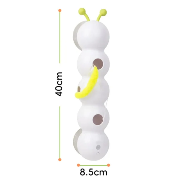 Caterpillar Interactive Cat Toy – Motion Activated & Rechargeable - Image 5