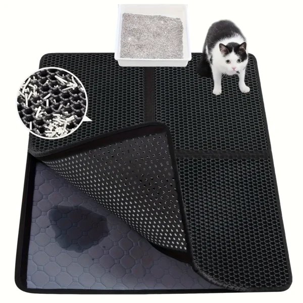 XL Waterproof Cat Litter Scatter Mat