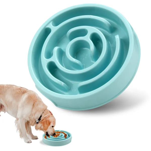 Fun Slow Feeder Dog Bowl – Anti-Gulping, Non-Slip, Healthy Eating - Image 8