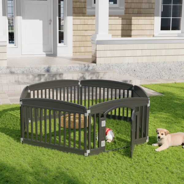 Plastic Dog Playpen – 6 Panel, 24″ - Image 2