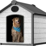 Weatherproof Large Dog House Outdoor 46"