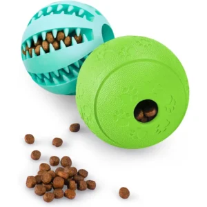 Durable Treat Dispensing Dog Toys – Teething, IQ Training & Slow Feeder Balls