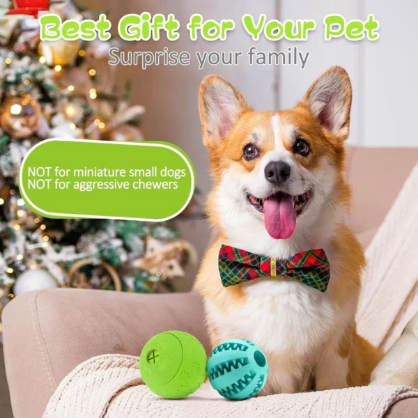 Durable Treat Dispensing Dog Toys – Teething, IQ Training & Slow Feeder Balls - Image 3