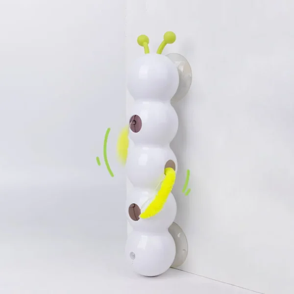 Caterpillar Interactive Cat Toy – Motion Activated & Rechargeable - Image 2