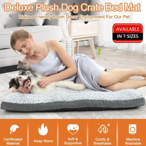 Deluxe Washable Dog Bed for Large Dogs - Image 2