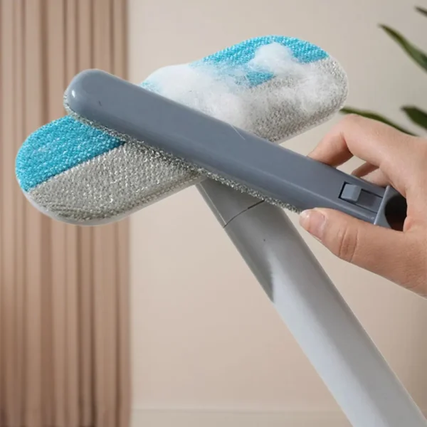 3-in-1 Long Handle Pet Hair Remover Brush – Multi-Surface Fur Cleaner - Image 5