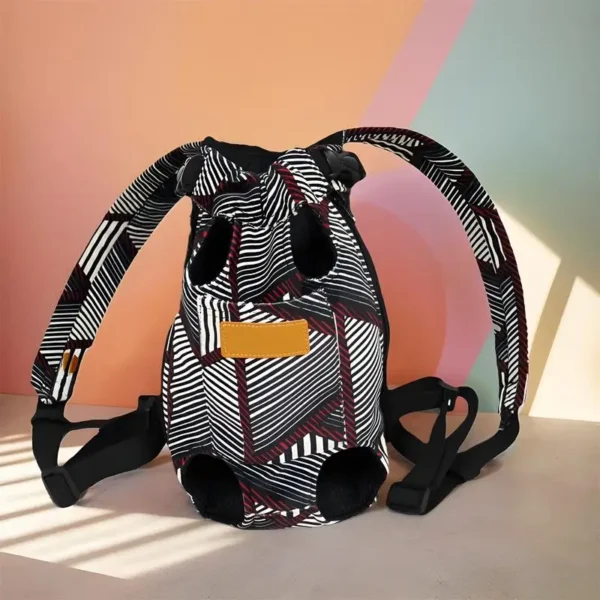 Pet Travel Backpack – Breathable Cat & Small Dog Carrier with Safety Lock - Image 4