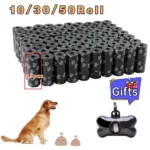 Eco-Friendly Dog Poop Bags – 10/50 Rolls with Breakpoint Design