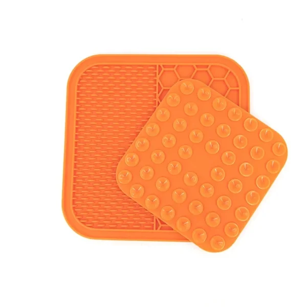 Pet Lick Mat with Suction – Slow Feeder, Anxiety Relief & Treat Dispenser - Image 4