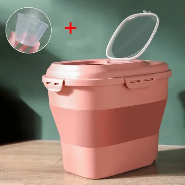 Foldable Airtight Pet Food Storage Container –Moisture-Proof & Portable - Image 7