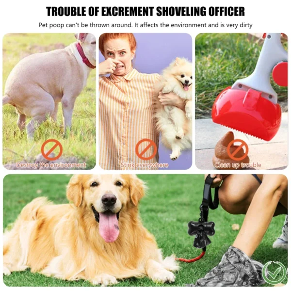 Eco-Friendly Dog Poop Bags – 10/50 Rolls with Breakpoint Design - Image 3