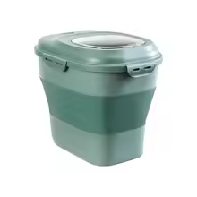 Foldable Airtight Pet Food Storage Container –Moisture-Proof & Portable