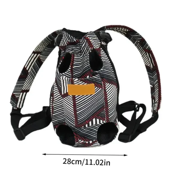 Pet Travel Backpack – Breathable Cat & Small Dog Carrier with Safety Lock - Image 6