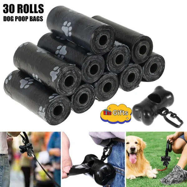 Eco-Friendly Dog Poop Bags – 10/50 Rolls with Breakpoint Design - Image 4