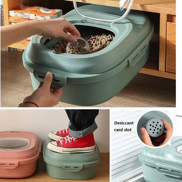 Foldable Airtight Pet Food Storage Container –Moisture-Proof & Portable - Image 4
