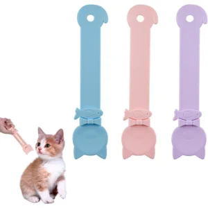 Cat Strip Squeeze Spoon – Lickable Treat Dispenser (3 pieces)