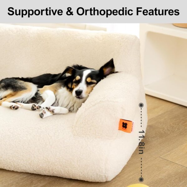 Washable Waterproof Dog Bed – Soft & Supportive - Image 5
