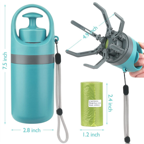 Compact Poop Scooper with Bag Dispenser - Image 3