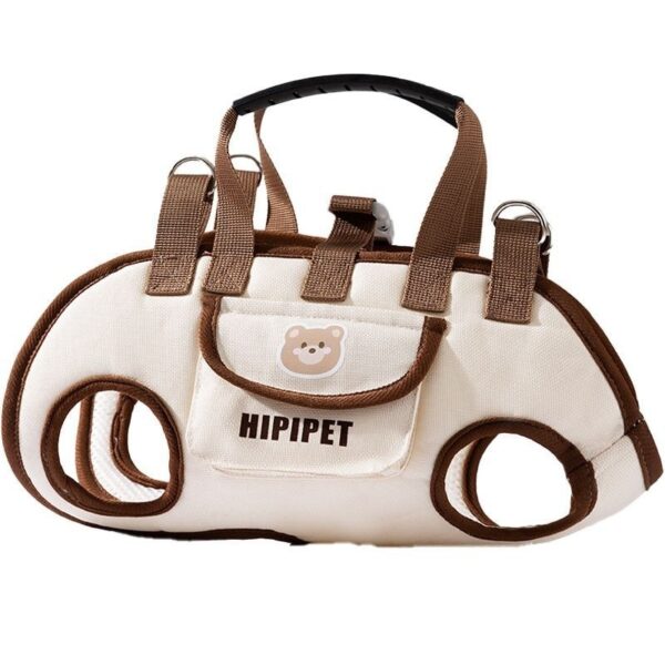 Pet Dog & Cat Portable Crossbody Handbag – Genuine Leather Carrier