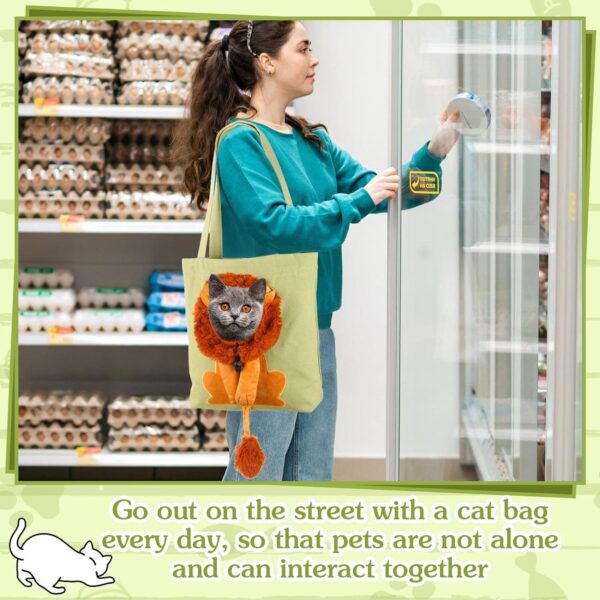 Convenient Pet Tote Bag – For Small Cats & Dogs - Image 9