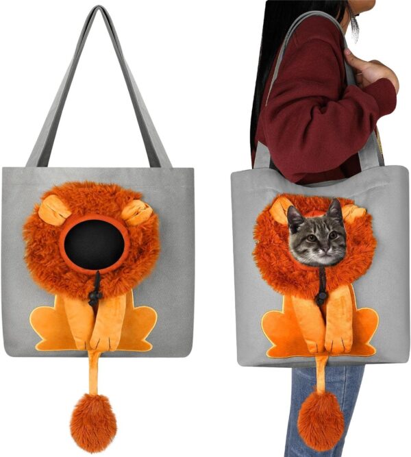 Convenient Pet Tote Bag – For Small Cats & Dogs - Image 2