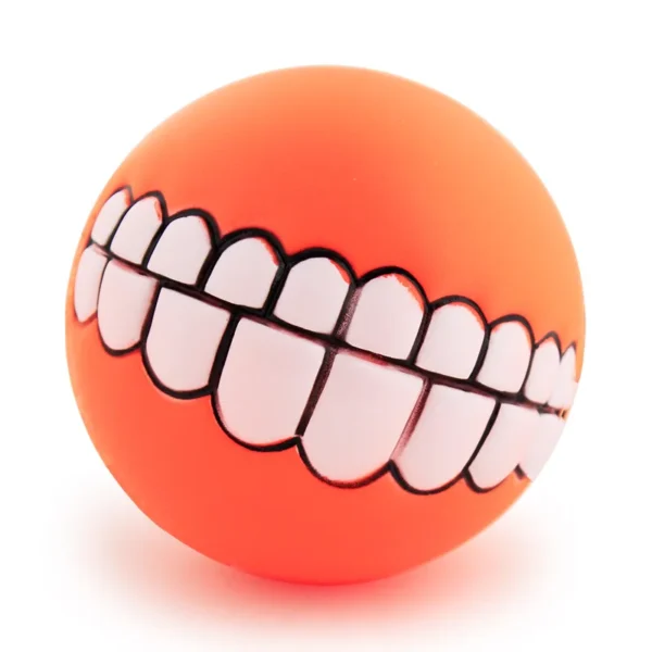 Funny Dog Ball with Teeth – Squeaky Chew Toy for Dogs & Puppies - Image 10