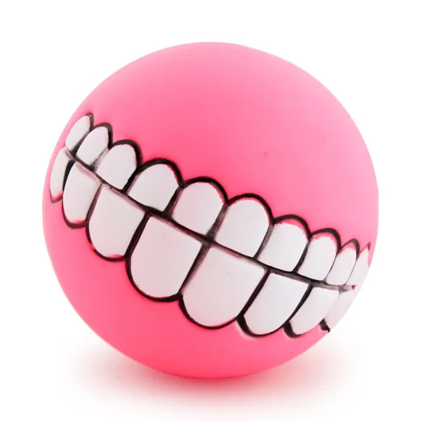 Funny Dog Ball with Teeth – Squeaky Chew Toy for Dogs & Puppies - Image 8