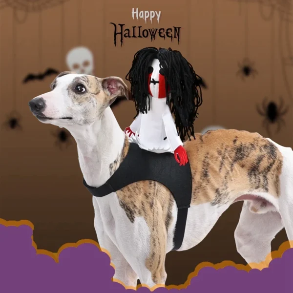 Knight Ghost Costume – Funny Dog & Cat Outfit - Image 5