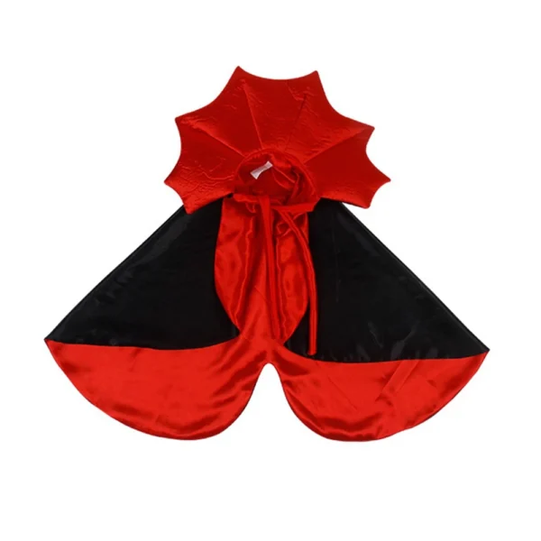 Pet Vampire Cloak – Cute Halloween Costume for Cats & Small Dogs - Image 5