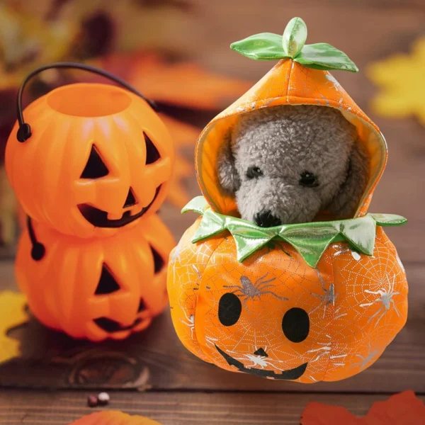 Funny Halloween Dog Pumpkin Costume - Image 2