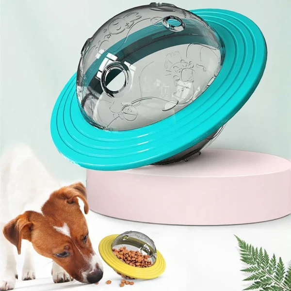 UFO Dog Toy – 2-in-1 Flying Disk & Treat Dispensing Ball - Image 3