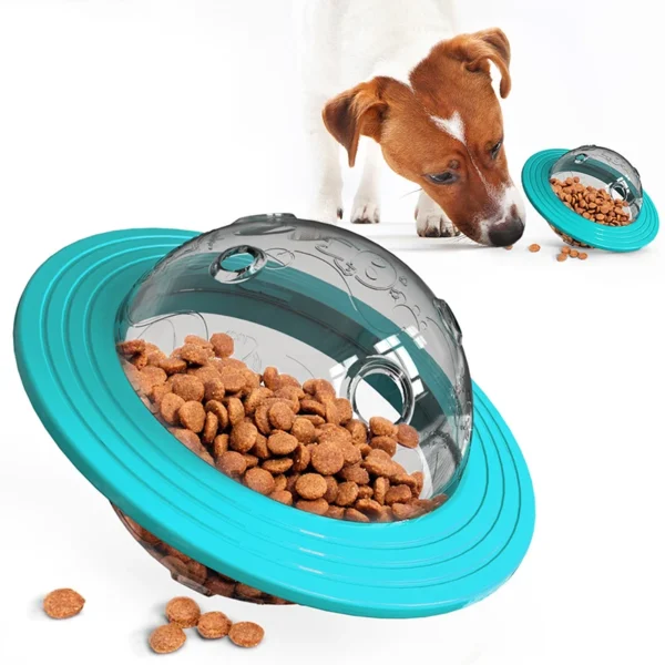 UFO Dog Toy – 2-in-1 Flying Disk & Treat Dispensing Ball - Image 6