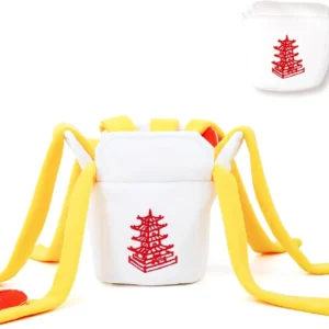 Take-Out Box Snuffle Dog Toy – Plush Puzzle Feeder with Squeaker
